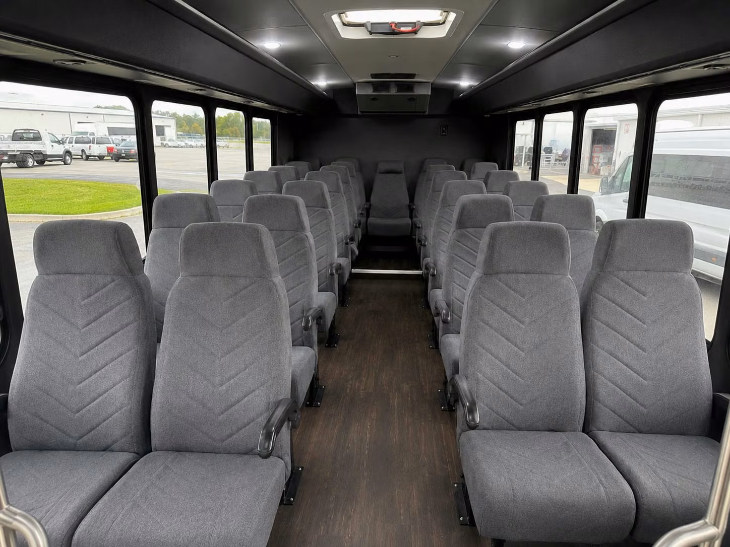 18 passenger minibus inside
