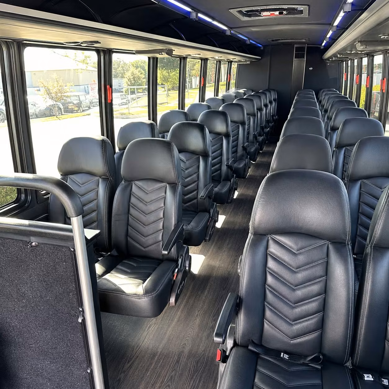 30 passenger minibus interior