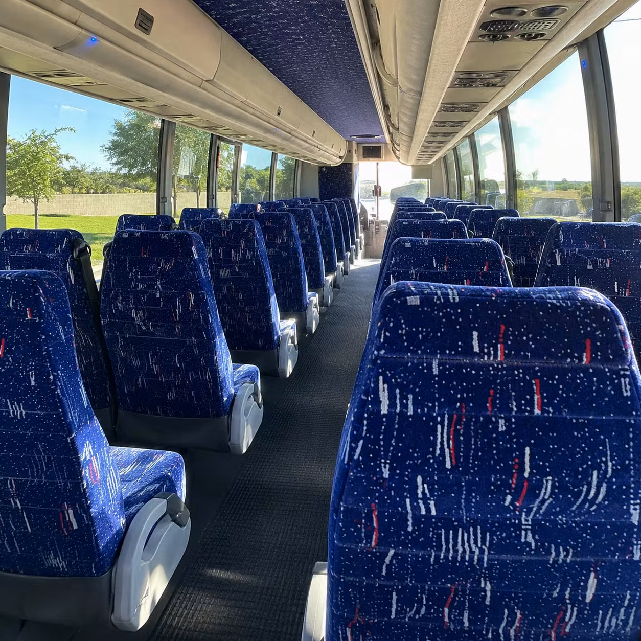 charter bus rentals for pensacola corporate events and employee shuttles