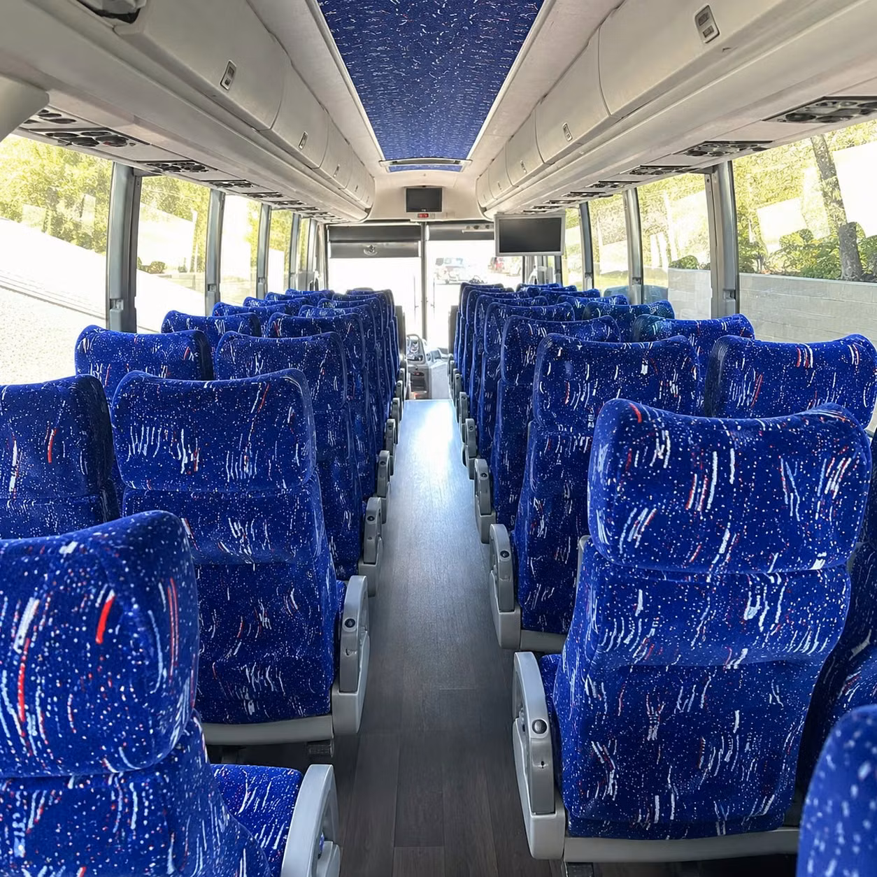 pensacola charter bus interior